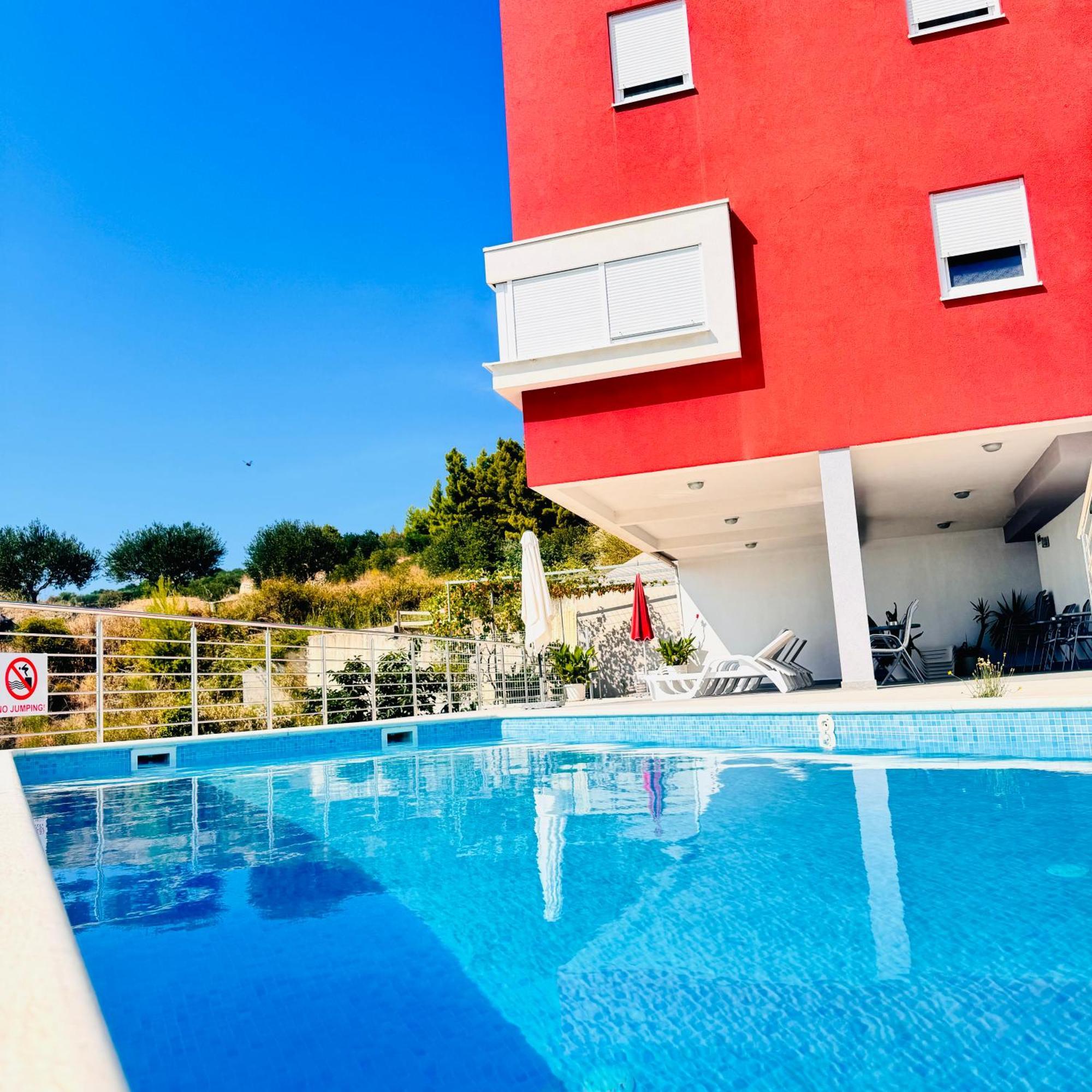 Luxury Apartments Villa Lenka Podstrana Exteriér fotografie