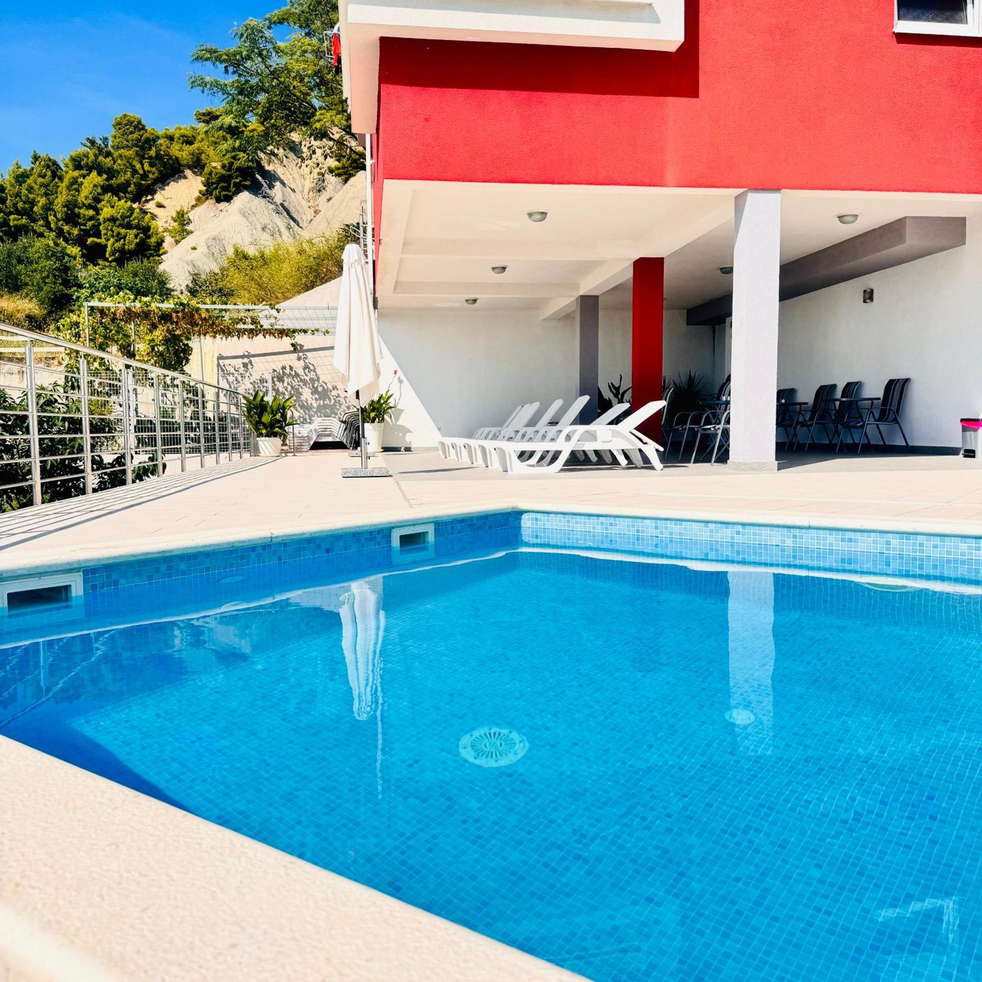 Luxury Apartments Villa Lenka Podstrana Exteriér fotografie