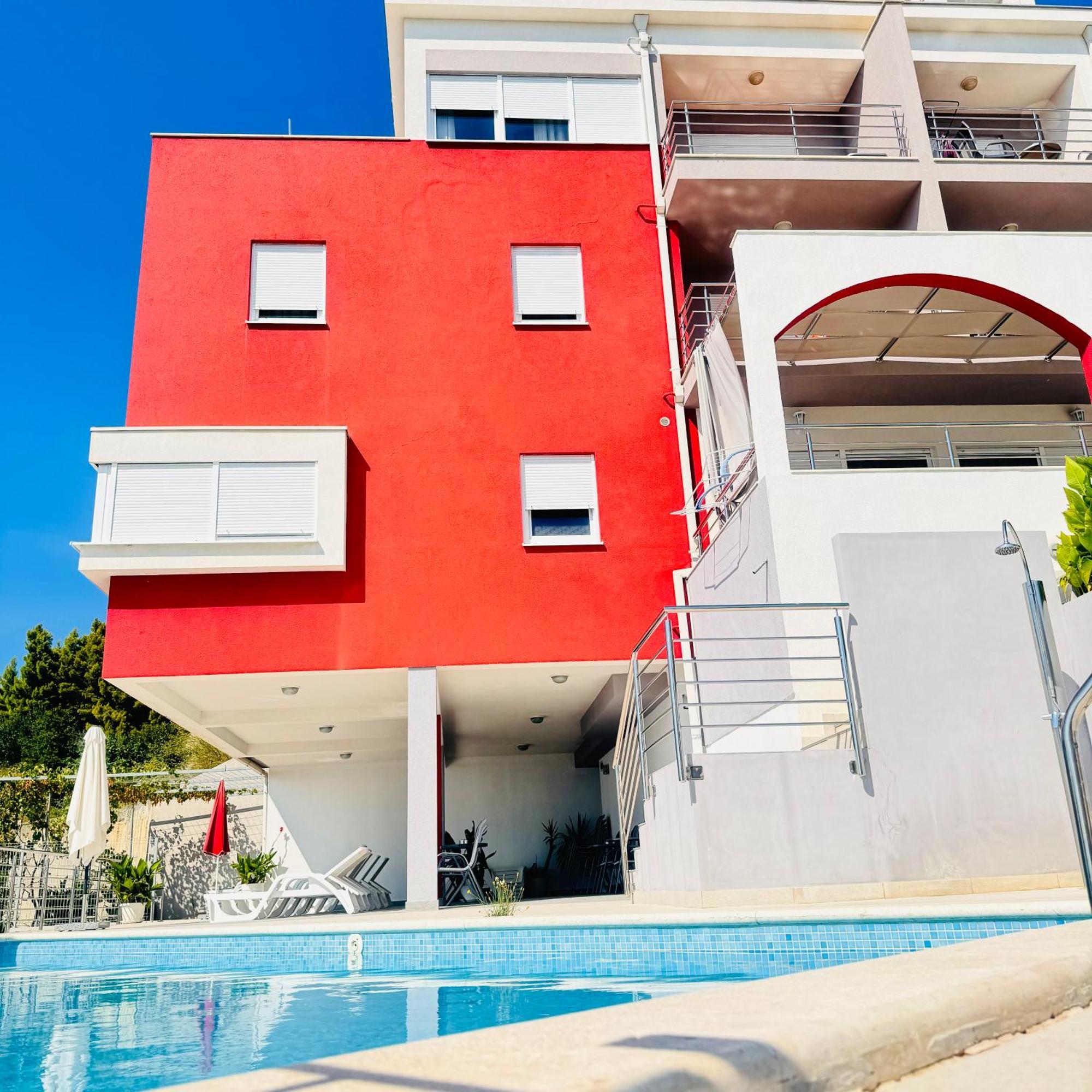 Luxury Apartments Villa Lenka Podstrana Exteriér fotografie